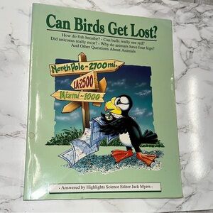 VINTAGE Can birds get lost kids highlights book